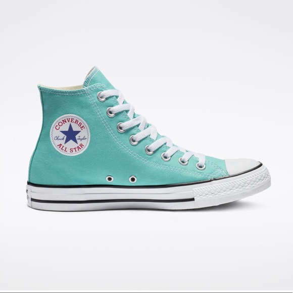 light teal converse